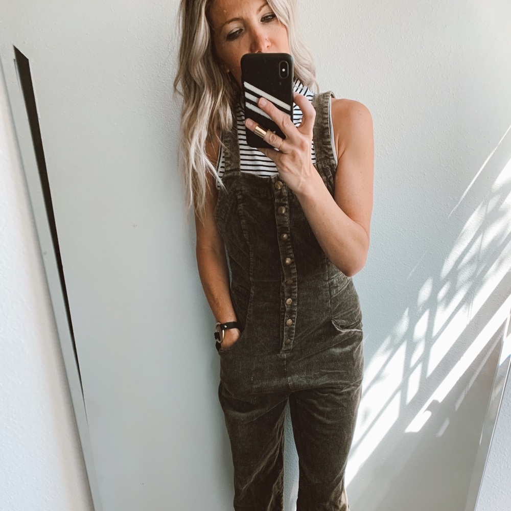 Carly Jean Los Angeles CJLA Corduroy Overalls